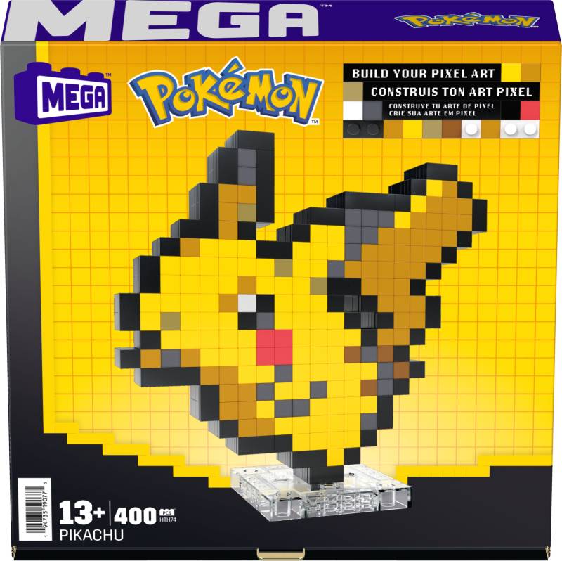 Mega Pokémon Bausatz Pikachu 400 Teile von Mega