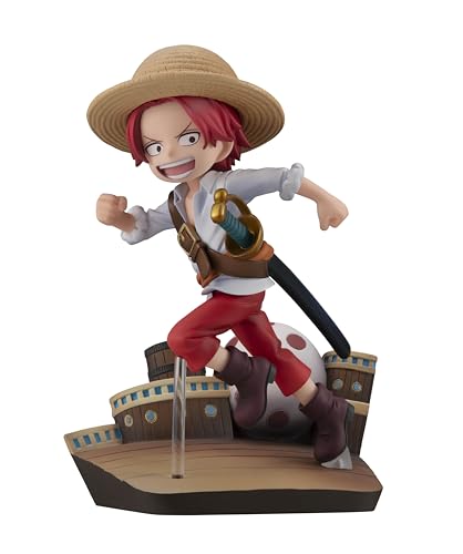 Megahouse, G.E.M. Series MH840241 Actionfigur, Run! Run! One Piece, 12 cm, MH840241, Mehrfarbig, Sammelfigur, optimal für Anime-Fans von MegaHouse