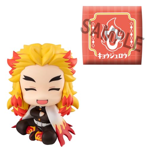 Megahouse Banpresto, Lookup Rengoku Kyoujurou Smile Ver. Demon Slayer Kimetsu No Yaiba (mit Geschenk), 11 cm, MH841248, Mehrfarbig, Sammelfigur, optimal für Anime-Fans von MegaHouse