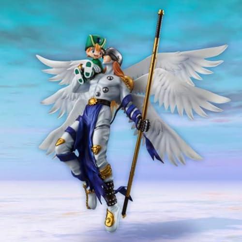 Megahouse Digimon Adventure G.E.M. Serie Statuette PVC Angemon & Takaishi Takeru 22 cm von MegaHouse