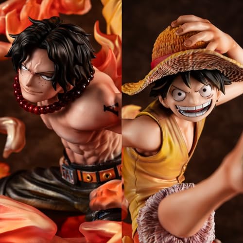 Megahouse Luffy & Ace One Piece Figur – Portrait of Pirates – Neo-Maximum – Bond Between Brothers – 20Th Limited Ver. 24,5 cm, Mehrfarbig MH716454 Megahouse Luffy & Ace One Piece Figur – Portrait of Pirates – Neo-Maximum – Bond Between Brothers – 20Th Limited Ver. 24,5 cm, Mehrfarbig MH716454 von MegaHouse