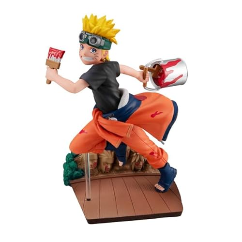 Megahouse MH841477 Actionfigur Naruto Uzumaki Go Naruto, G.E.M. Series, Mehrfarbig, Sammlerfigur, optimal für Anime-Fans Naruto (Banpresto) von MegaHouse
