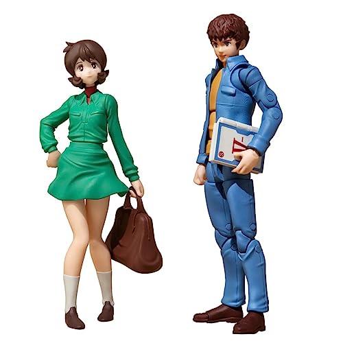 Megahouse Mobile Suit Gundam Pack 2 Figuren G.M.G. Earth Federation 07 Amuro Ray & Frau Bow, 10 cm Megahouse Mobile Suit Gundam Pack 2 Figuren G.M.G. Earth Federation 07 Amuro Ray & Frau Bow, 10 cm von MegaHouse
