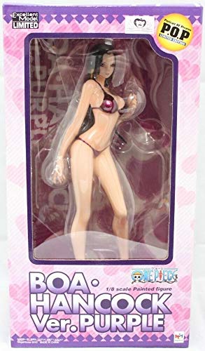 Megahouse One Piece P.O.P. Figure 1/8 Scale Boa Hancock Purple Swimsuit Megatrea Shop Limited Ver. by von MegaHouse