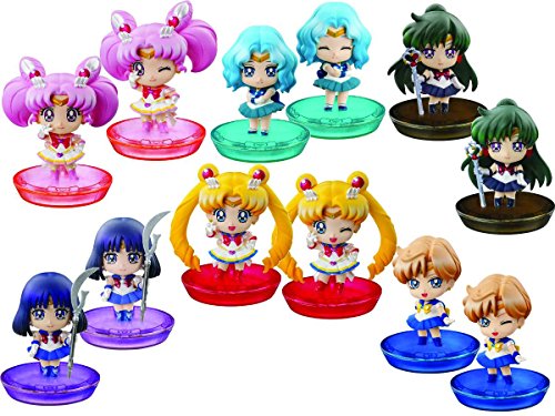 Sailor Moon PS Petit Chara Land Serie 2 Sammelfiguren (1 Figur zufällig ausgewählt) von MegaHouse