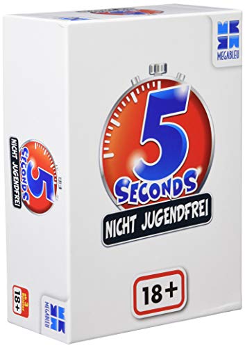 Megableu | 5 Seconds Nicht jugendfrei | Partyspiel 18+ | Gesellschaftsspiele Party | Spiel & Spaß | Schnelle Partyspiele | Gib in nur 5 Sekunden 3 Antworten! | Für 3 bis 12 Spieler ab 18 Jahren Megableu | 5 Seconds Nicht jugendfrei | Partyspiel 18+ | Gesellschaftsspiele Party | Spiel & Spaß | Schnelle Partyspiele | Gib in nur 5 Sekunden 3 Antworten! | Für 3 bis 12 Spieler ab 18 Jahren von Megableu