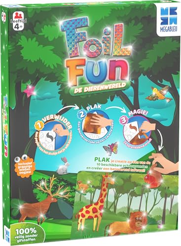 Megableu 678903 Foil Fun Tiere Hobbys-Kreative und lustige Aktivität-Ab 4 Jahren-678903 Megableu 678903 Foil Fun Tiere Hobbys-Kreative und lustige Aktivität-Ab 4 Jahren-678903 von Megableu