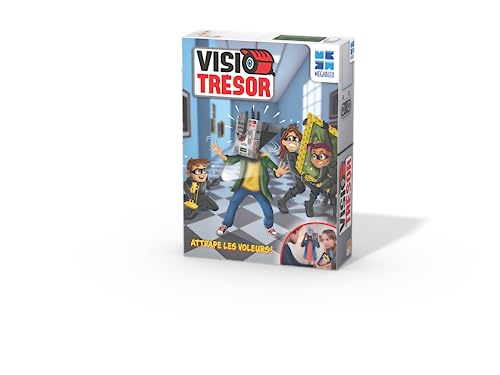 Megableu - Mega Blau | Visio Tresor | Action- und Reflexspiel | ab 7 Jahren | für 3 bis 6 Spieler | 678332 von Megableu