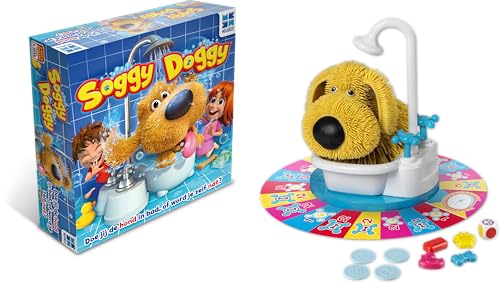 Megableu - SOGGY DOGGY - Brettspiel für Kinder 4 Jahre + - Interaktives Actionspiel mit spritzenden Hund - 2–4 Spieler - Urkomisches Wasserspiel für die ganze Familie - Geschenkidee - Deutsche Version Megableu - SOGGY DOGGY - Brettspiel für Kinder 4 Jahre + - Interaktives Actionspiel mit spritzenden Hund - 2–4 Spieler - Urkomisches Wasserspiel für die ganze Familie - Geschenkidee - Deutsche Version von Megableu