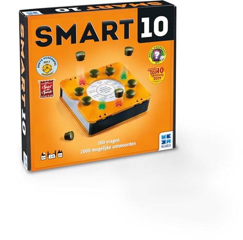 Megableu - Smart 10-10 Antworten möglich - Wie viele Kannst du erraten? - Quizspiel 2 bis 8 Spieler, Brettspiel, Spielzeit ca. 20 Minuten, 14 Jahre und älter, 678946 Megableu - Smart 10-10 Antworten möglich - Wie viele Kannst du erraten? - Quizspiel 2 bis 8 Spieler, Brettspiel, Spielzeit ca. 20 Minuten, 14 Jahre und älter, 678946 von Megableu