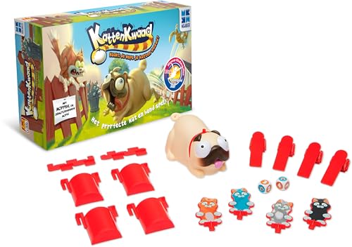 Megableu Unfug - Katze und Hund Spiel - Brettspiel für Kinder ab 5 Jahren - 2 bis 4 Spieler Megableu Unfug - Katze und Hund Spiel - Brettspiel für Kinder ab 5 Jahren - 2 bis 4 Spieler von Megableu