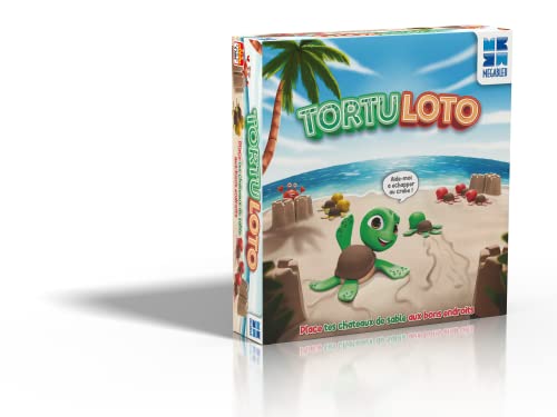 Megableu 678 106 Tortuloto - Gesellschaftsspiel, Lotospiel für die Jüngsten mit Strandzeichnungen von Megableu