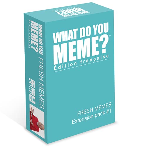 What DO You Meme ? Fresh Memes Französische Version (nachfüllbar) – Gesellschaftsspiel von Megableu