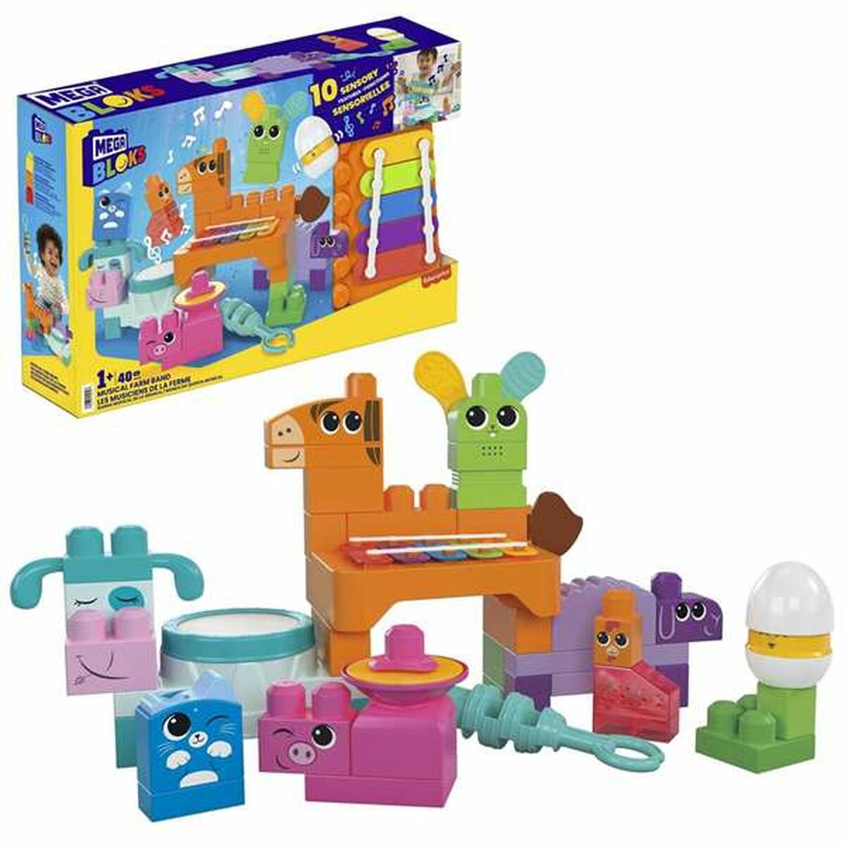 Interaktives Spielzeug Megablocks Musik-Spielzeug Interaktives Spielzeug Megablocks Musik-Spielzeug von Megablocks