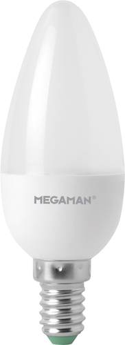 Megaman MM21122 LED EEK G (A - G) E14 Kerzenform 3.5W = 25W Warmweiß (Ø x L) 35mm x 100mm dimmbar von Megaman
