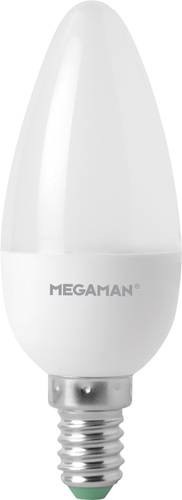 Megaman MM21125 LED EEK G (A - G) E14 Kerzenform 5W = 40W Warmweiß (Ø x L) 35mm x 100mm dimmbar 1St. von Megaman