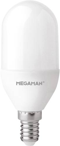 Megaman MM21134 LED EEK E (A - G) E14 Stabform 6.5W = 60W Warmweiß (Ø x L) 40mm x 101mm 1St. von Megaman