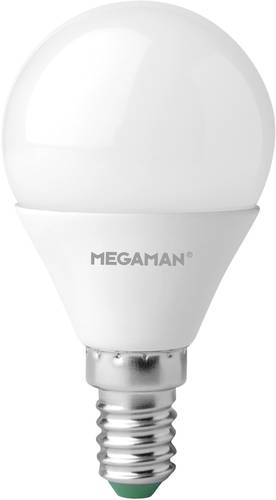 Megaman MM21088 LED EEK F (A - G) E14 Tropfenform 5.5W = 40W Neutralweiß (Ø x L) 45mm x 84mm 1St. von Megaman