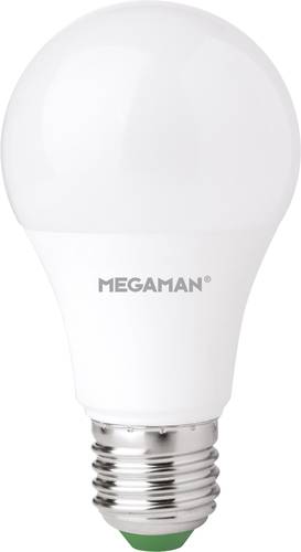 Megaman MM21127 LED EEK F (A - G) E27 Glühlampenform 9W = 60W Warmweiß (Ø x L) 60mm x 110mm dimmb von Megaman