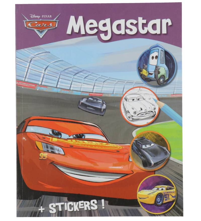 Megastar Malbuch m. Stickers - 128 Seiten - Disney Cars - Megastar - One Size - Malbücher Megastar Malbuch m. Stickers - 128 Seiten - Disney Cars - Megastar - One Size - Malbücher von Megastar
