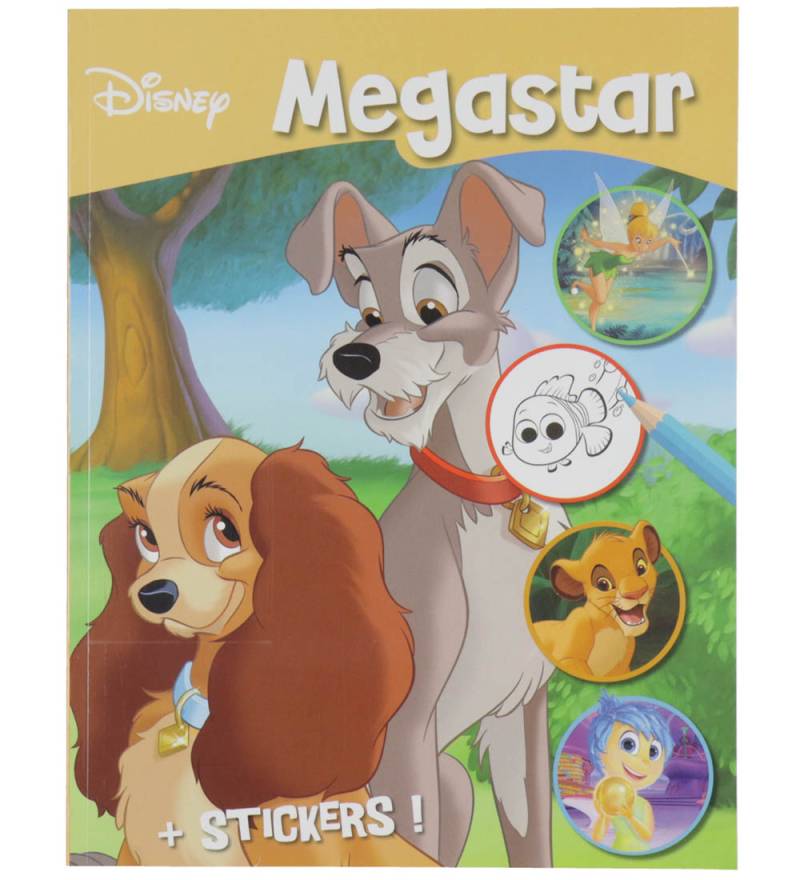 Megastar Malbuch m. Stickers - 128 Seiten - Disney - Megastar - One Size - Malbücher Megastar Malbuch m. Stickers - 128 Seiten - Disney - Megastar - One Size - Malbücher von Megastar