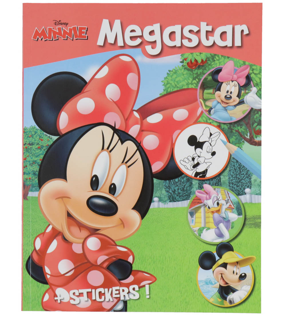 Megastar Malbuch m. Stickers - 128 Seiten - Disney Minnie - Megastar - One Size - Malbücher von Megastar