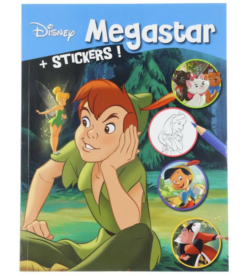 Megastar Malbuch m. Stickers - 208 Seiten - Peter Pan - Megastar - One Size - Malbücher Megastar Malbuch m. Stickers - 208 Seiten - Peter Pan - Megastar - One Size - Malbücher von Megastar