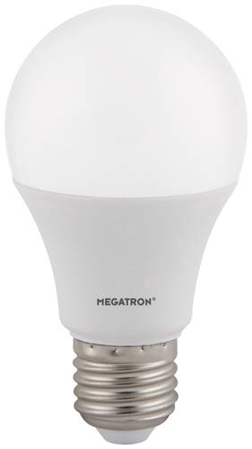 Megatron MT65008 LED EEK F (A - G) E27 Glühlampenform 8.5W Neutralweiß (Ø x L) 60mm x 111mm 1St. von Megatron