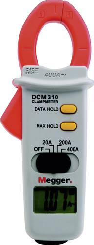 Megger DCM310 Stromzange, Hand-Multimeter digital CAT III 600V Anzeige (Counts): 2000 von Megger