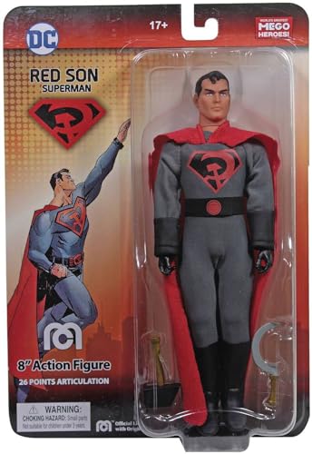 Mego - Mego DC Heroes Red Son Superman Px 8 Action Figure von Mego