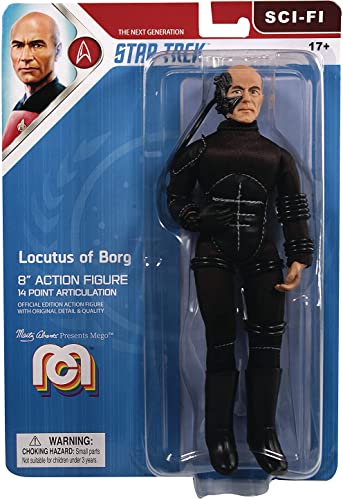 Mego - Sci-Fi Star Trek : The Next Generation Locutus 8 Action Figure von Mego