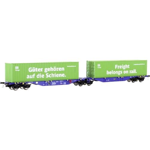 Mehano 28398 HO Containerwagen Sggmrss'90 DB Cargo der Ermewa DB Cargo der Ermewa von Mehano