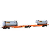Mehano 28401 HO Containerwagen Sggmrss'90 Bertschi der Wascosa Bertschi der Wascosa von Mehano