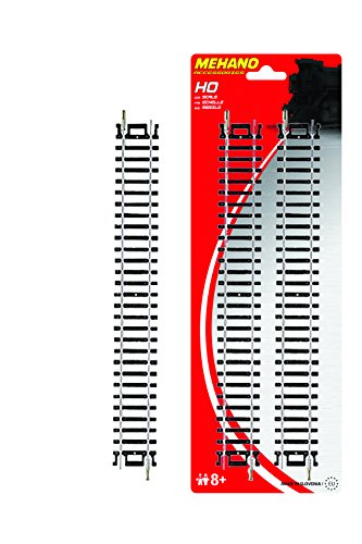 Mehano 30851 H0 4er Set gerades Gleis, 32 x 13 x 2 CM Mehano 30851 H0 4er Set gerades Gleis, 32 x 13 x 2 CM von Mehano