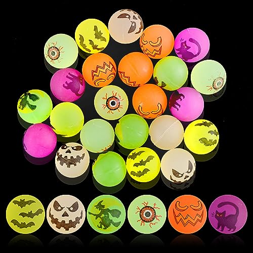 Meigoss 24PCS Halloween Luminous Flummi für Kinder, Glow in The Dark Speelgoed Bouncy Balls Voor Kinderen, Halloween Party Mitgebsel Bags for Trick or Treating Meigoss 24PCS Halloween Luminous Flummi für Kinder, Glow in The Dark Speelgoed Bouncy Balls Voor Kinderen, Halloween Party Mitgebsel Bags for Trick or Treating von Meigoss