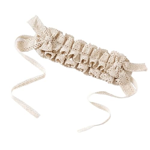 Haarreif mit Schleife, Spitze, Lolitas, Dienstmädchen, Cosplay, Kopfschmuck, Blume, Spitze, Haarschmuck für Hochzeit, Party von Meiliyizu