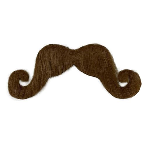 Meiliyizu Haariger Bartkostüm, Gesichtsbehandlungen, Haare, künstliche Schnurrbärte, Weihnachtsfeierzubehör, Dekorationen für alle Altersgruppen von Meiliyizu