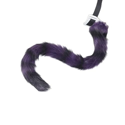 Meiliyizu Handgefertigter Plüsch-Katzenohren-Haarreif, Kunstpelz, Schwanz, Simulationsdesigns, leuchtende Farben, für Halloween-Partys, Foto-Requisiten Meiliyizu Handgefertigter Plüsch-Katzenohren-Haarreif, Kunstpelz, Schwanz, Simulationsdesigns, leuchtende Farben, für Halloween-Partys, Foto-Requisiten von Meiliyizu