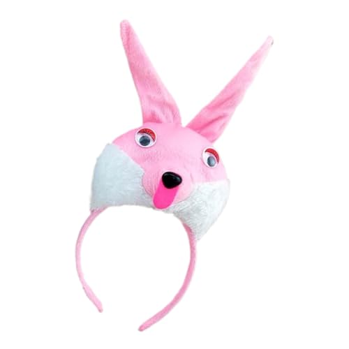 Meiliyizu Hasen-Kostüm-Set, Ohren, Schwanz, Fliege, Handschuhe, Tier-Kostüme, Zubehör, Kinder, Halloween, Cosplay, Party-Requisiten von Meiliyizu