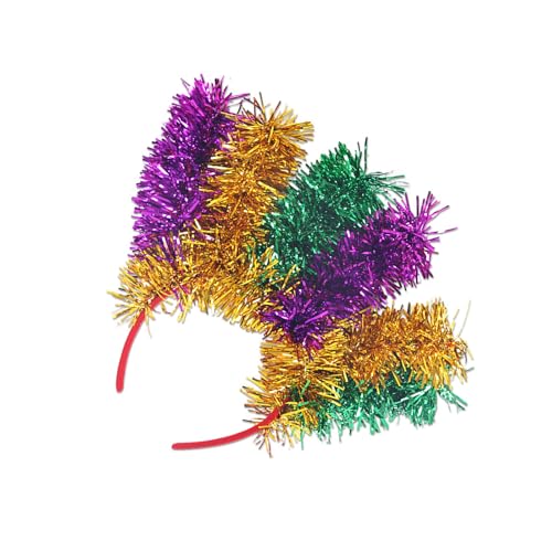 Meiliyizu Lametta-Stirnband für Tanz, Bühne, Spielkostüm, Karneval, auffälliges Nietenkristall-Kostüm Meiliyizu Lametta-Stirnband für Tanz, Bühne, Spielkostüm, Karneval, auffälliges Nietenkristall-Kostüm von Meiliyizu