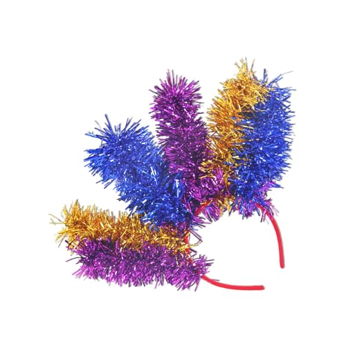 Meiliyizu Lametta-Stirnband für Tanz, Bühne, Spielkostüm, Karneval, auffälliges Nietenkristall-Kostüm Meiliyizu Lametta-Stirnband für Tanz, Bühne, Spielkostüm, Karneval, auffälliges Nietenkristall-Kostüm von Meiliyizu