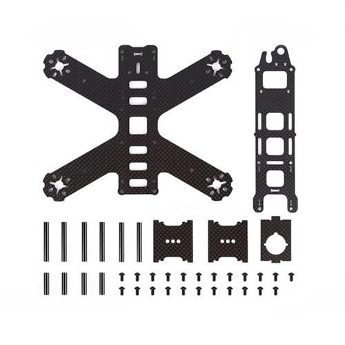 Meiliyizu Leichte Kohlefasern FPV Rahmen-Kits für QAV210 Quadcopter Race Crossing Frame Outdoor-Zubehör Outdoor Racing Meiliyizu Leichte Kohlefasern FPV Rahmen-Kits für QAV210 Quadcopter Race Crossing Frame Outdoor-Zubehör Outdoor Racing von Meiliyizu
