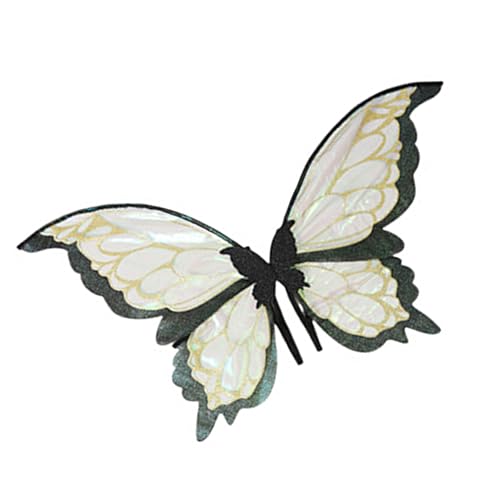 Meiliyizu Schmetterlingsflügel für Mädchen, Halloween, Feen, Flügel-Kostüm für Damen, Mädchen, Kinder, Geburtstag, Weihnachten, Cosplay, Maskerade Meiliyizu Schmetterlingsflügel für Mädchen, Halloween, Feen, Flügel-Kostüm für Damen, Mädchen, Kinder, Geburtstag, Weihnachten, Cosplay, Maskerade von Meiliyizu