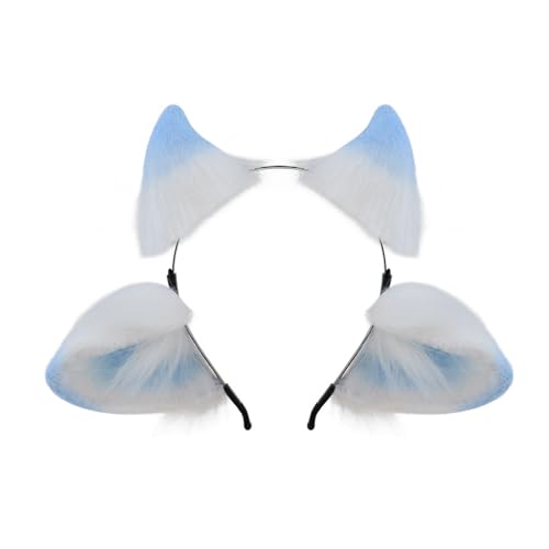 Meiliyizu Weiche, bequeme Ohren-Haarbänder, Halloween, stilvoll, Uni, Kopfbedeckung für Cosplay und Kostümpartys Meiliyizu Weiche, bequeme Ohren-Haarbänder, Halloween, stilvoll, Uni, Kopfbedeckung für Cosplay und Kostümpartys von Meiliyizu