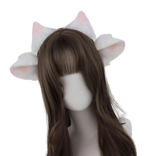 Meiliyizu Weiche, bequeme Ohren-Haarbänder, Halloween, stilvoll, Uni, Kopfbedeckung für Cosplay und Kostümpartys Meiliyizu Weiche, bequeme Ohren-Haarbänder, Halloween, stilvoll, Uni, Kopfbedeckung für Cosplay und Kostümpartys von Meiliyizu
