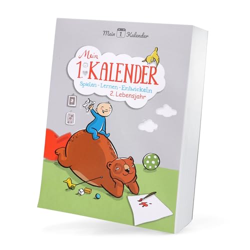 Mein 1. Kalender - Babys zweites Jahr, Wickeltisch-Kalender, mit 365 exklusiven Ratschlägen - passend zur Entwicklung, mit Liebe von Experten in Deutschland entwickelt und produziert von Mein 1. Kalender