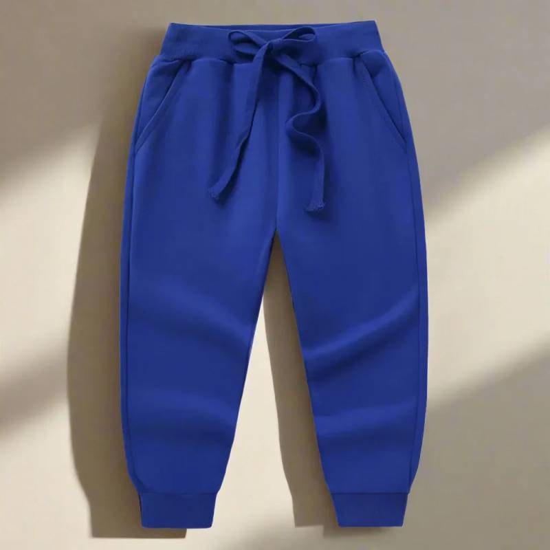 ActiveWear – Cool & fleksibel – Joggingbukser til børn Blå / 110 (4–5 år) | Pädagogisches Holzspielzeug von Mein Kleines Baby