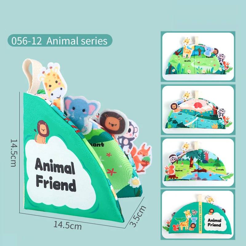 Adventure Busy Book™ - Erforschen&Spielen Tiere | Pädagogisches Holzspielzeug von Mein Kleines Baby