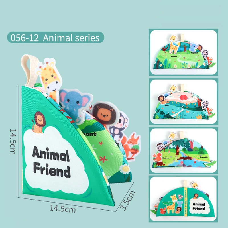 Adventure Busy Book™ - Erforschen&Spielen Tiere | Pädagogisches Holzspielzeug von Mein Kleines Baby
