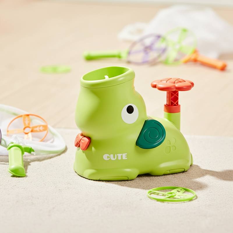 AeroFly– Schnell&unterhaltsam– Frisbee-Spielscheibe für draußen Grün | Pädagogisches Holzspielzeug von Mein Kleines Baby